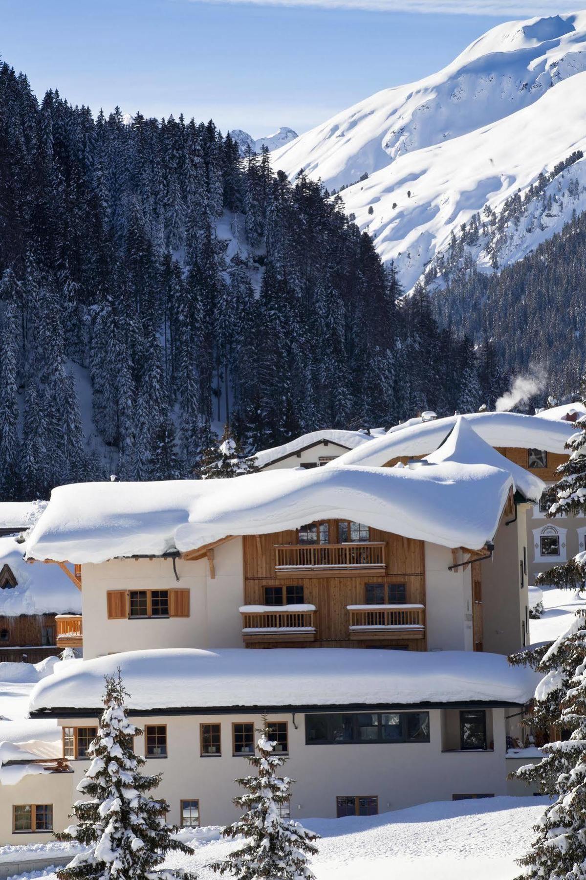 Der Waldhof Hotel Sankt Anton am Arlberg Buitenkant foto